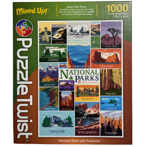 Puzzle Twist National Parks and Treasures Puzzle